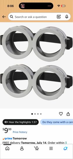 Minion Goggles