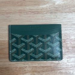 Luxury Green Card Holder – Premium Quality