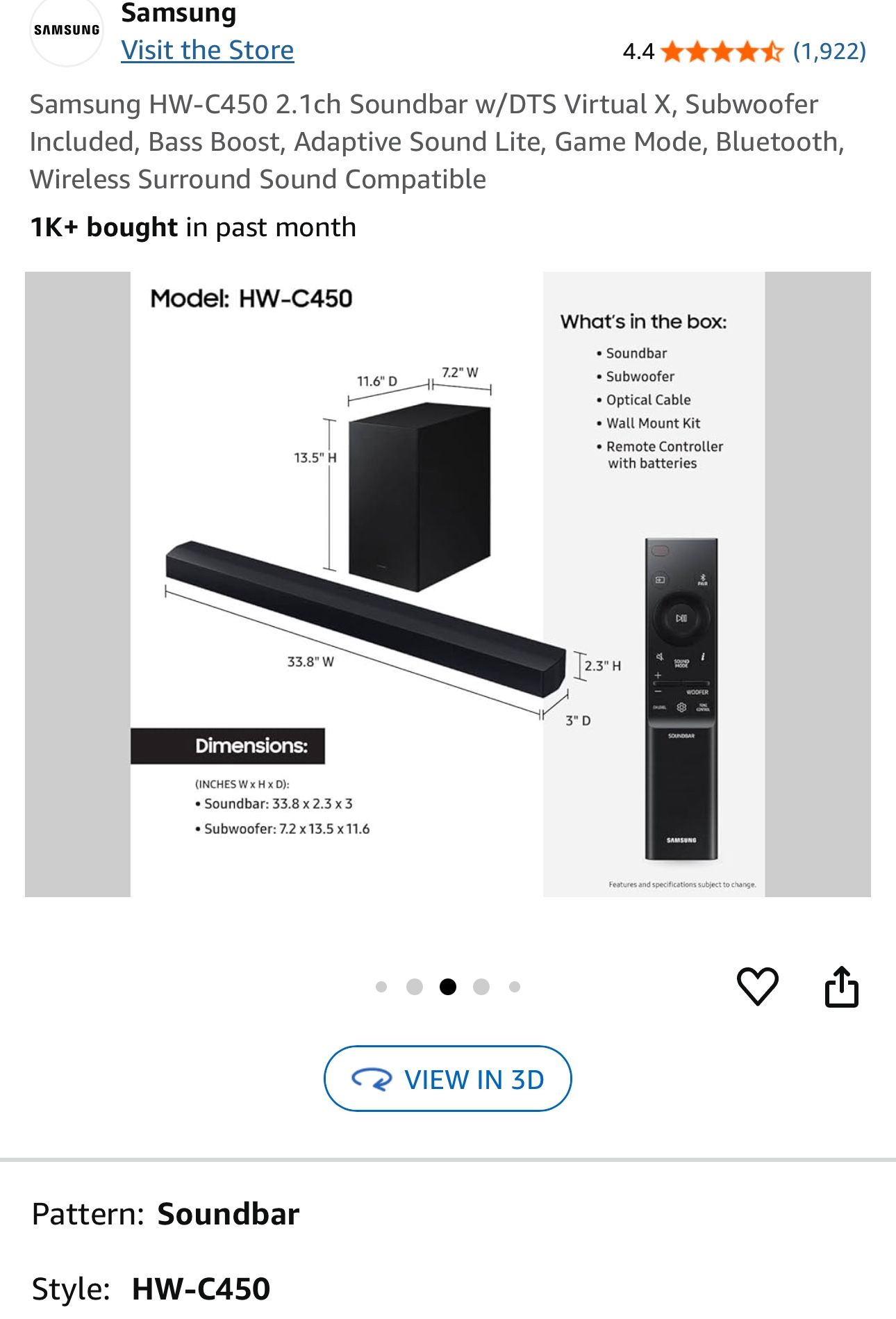 Samsung soundbar