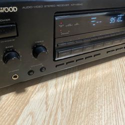 Kenwood KR-V8540 HiFi Stereo Phono 5.1 Channel Audiophile Home Audio Receiver 120w x2