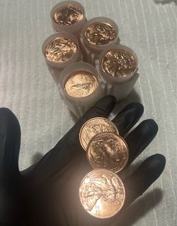 100oz Fine .999 Copper Rounds - (100x 1oz) - Walking Liberty