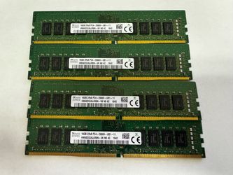 SK Hynix 16GB 2Rx8 PC4-2666V-UB1-11 DDR4 Desktop RAM HMA82GU6JJR8N-VK