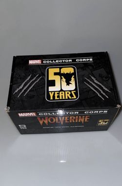 NEW!! Funko Marvel Collector Corps Wolverine 50 Years Mystery Box Size XL