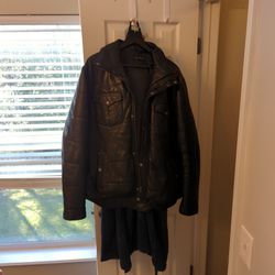 Knoles & Carter Leather Jacket 