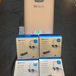 Soclean 2 Cpap Cleaner +4 Cartridge Filter Kit