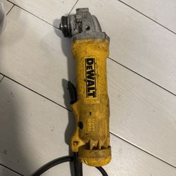 Dewalt Grinder Corded 