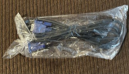 Acer 089G 728CAA 2A VGA D-Sub Cable 6' Male to Male Monitor Cord NEW