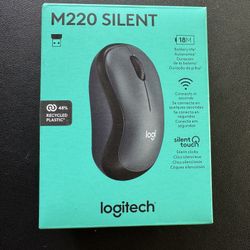 Silent Wireless Mouse Computer Mouse (Logitech M220) BRAND NEW! Bluetooth Wireless 3-button Mouse