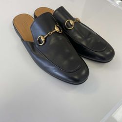 Gucci Leather Horsebit slipper