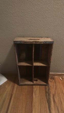 Vintage  Pepsi cola wooden crate