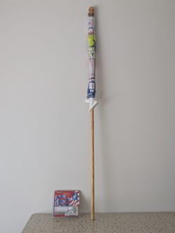Made in USA American Flag Kit w/ Pole & Mount Bracket – New