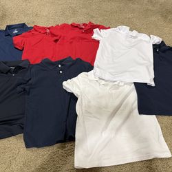 8 size youth M (10/12) uniform shirts