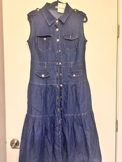Vestido mezclilla