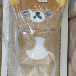 Big Rilakkuma Hand Plush (New)