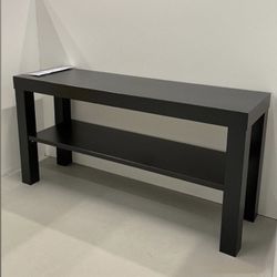Tv Stand IKEA Black, End Table/Side Table, Desk, Shelf
