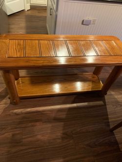 Sofa Table Crafted in Mexico