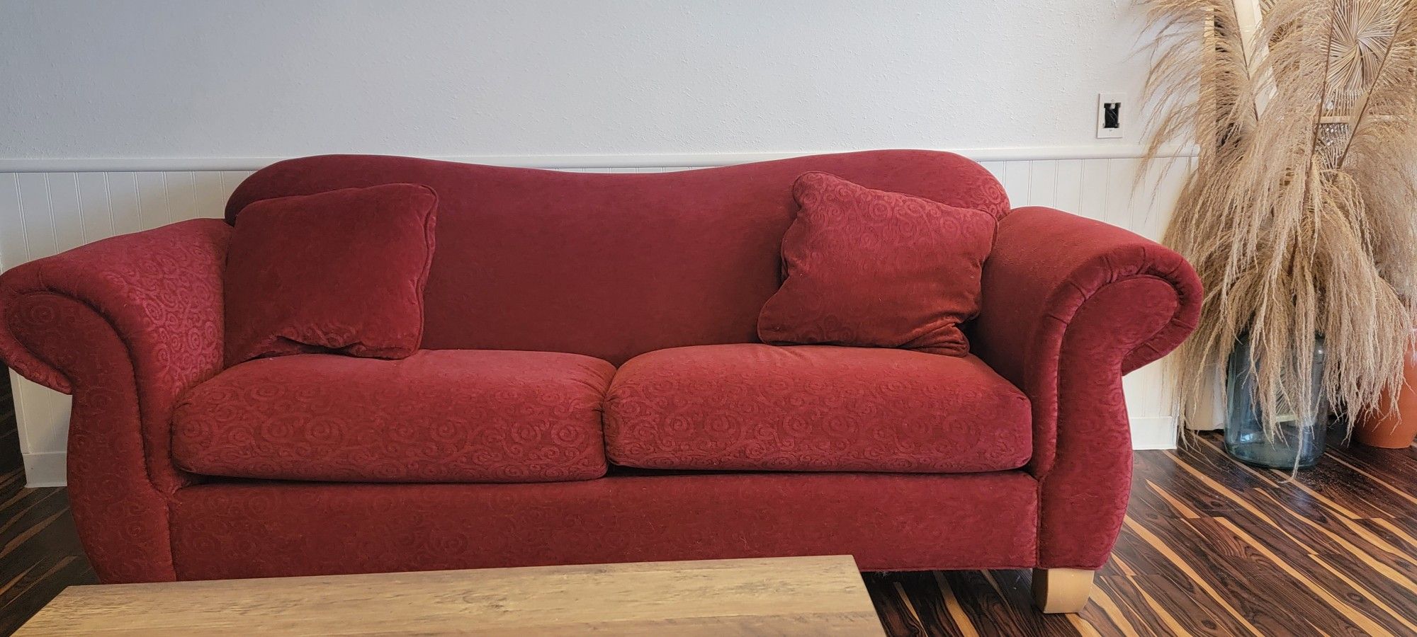 Full Size Red Couch