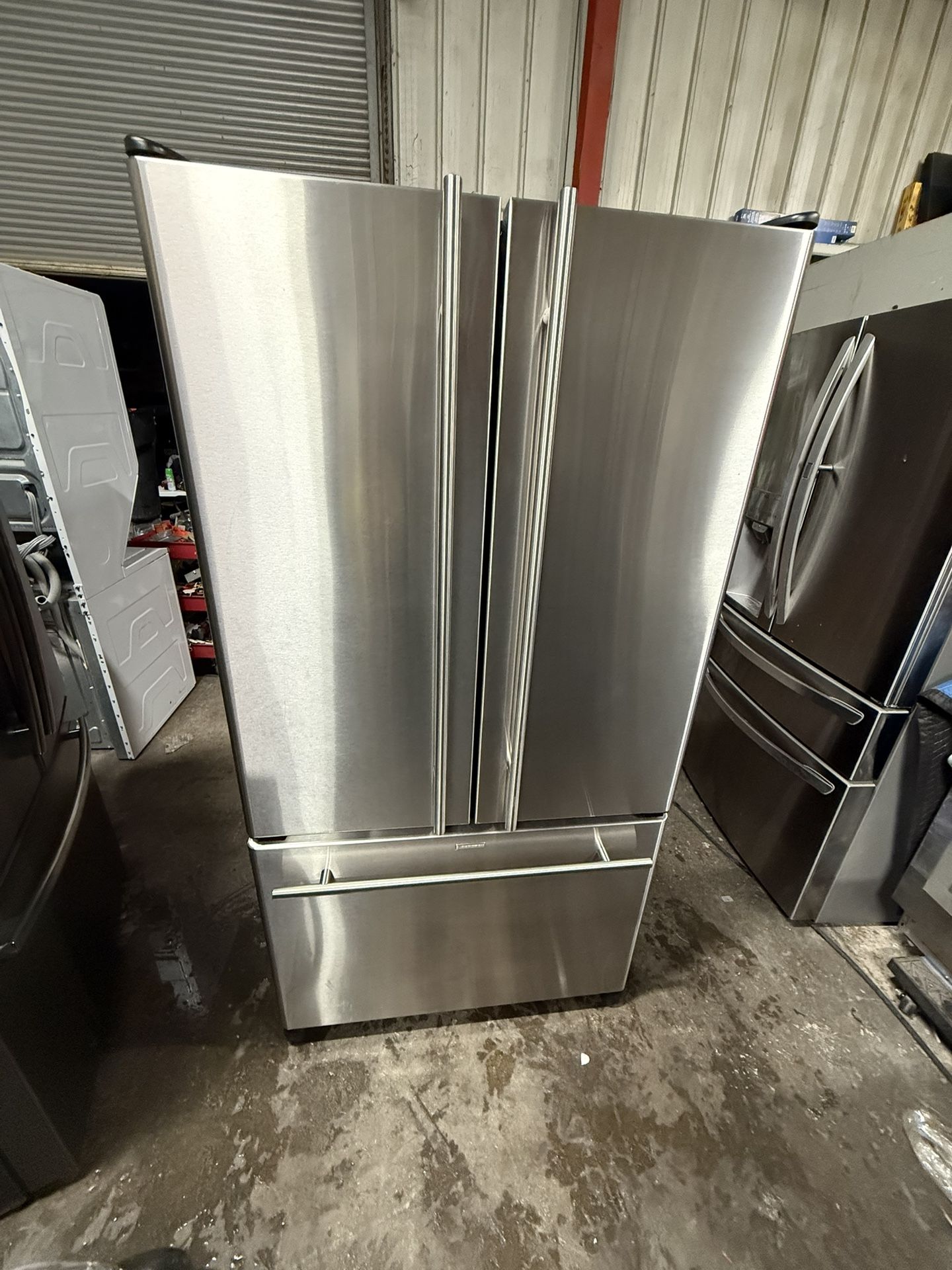 Jenn Air Counter Depth Refrigerator w/ Ice Maker & Filtered Water Dispenser