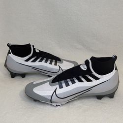 Men Nike Vapor Edge Pro 360 Football Cleats Grey and Black DQ3670-100 Size 14