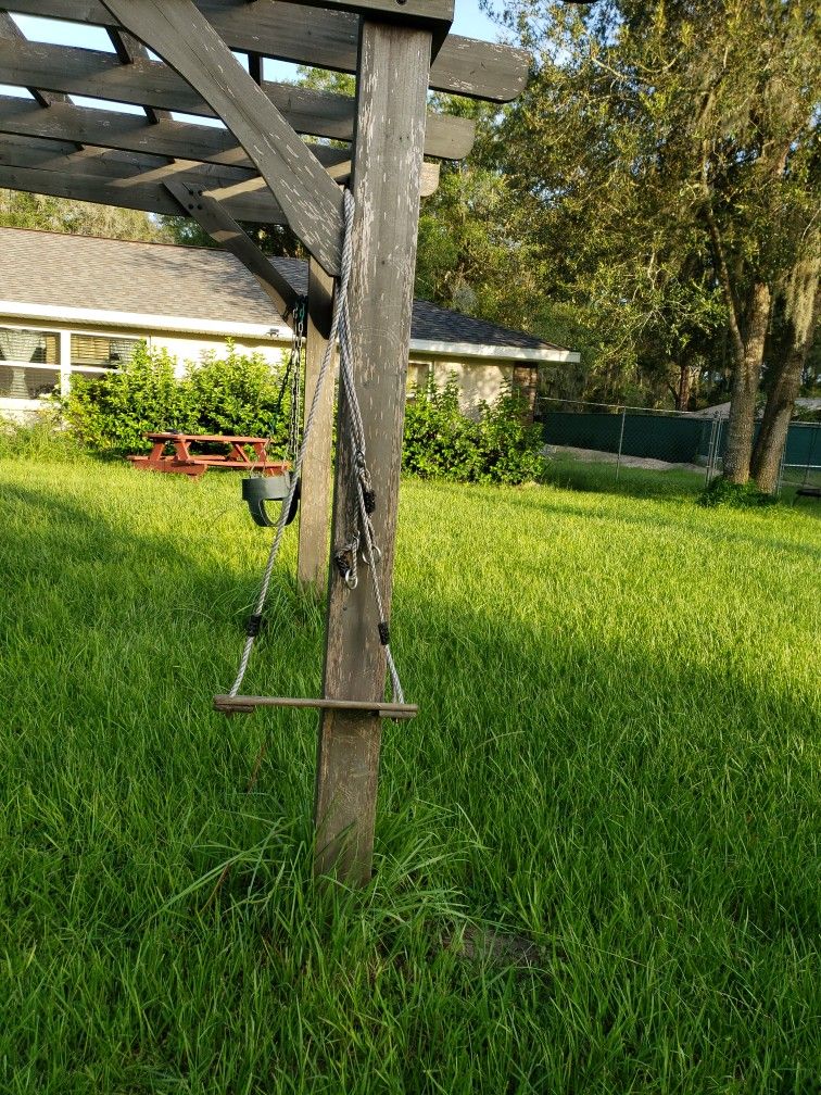 Wooden Swing
