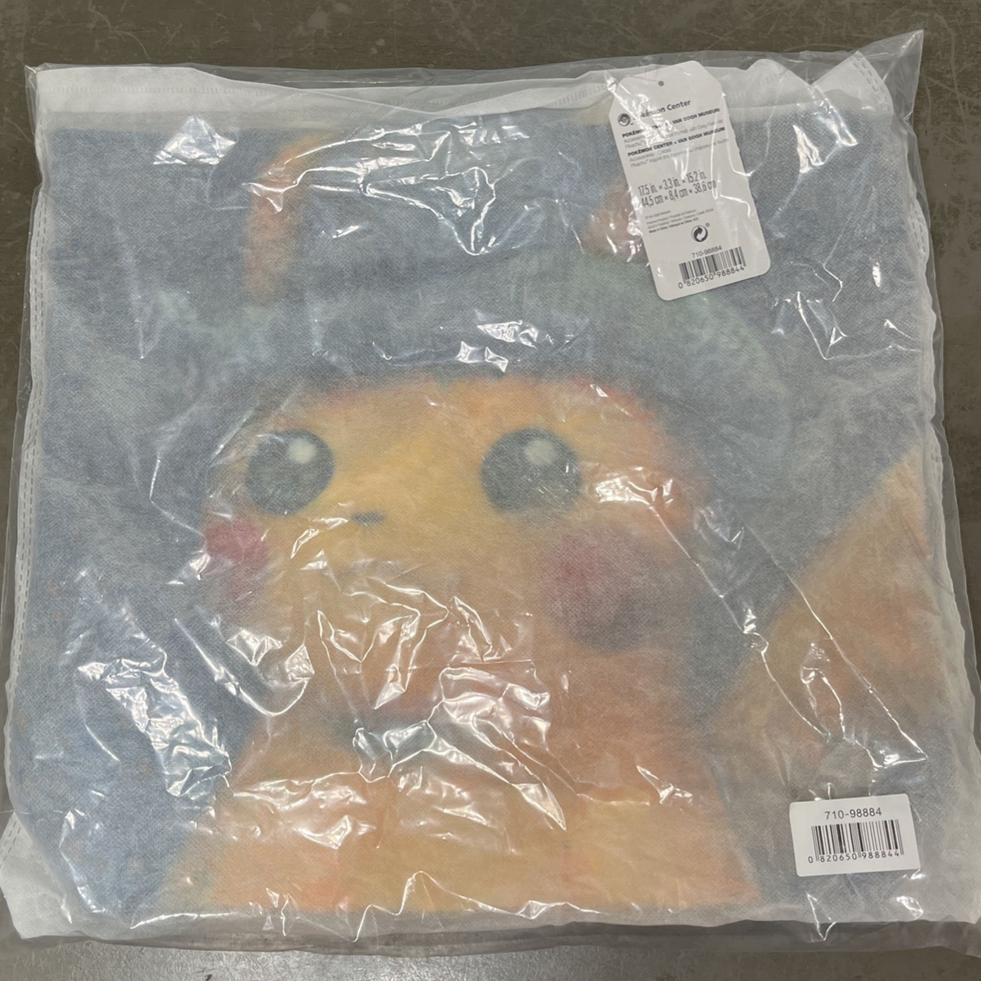 Pikachu Pokemon Center x Van Gogh Tote Bags