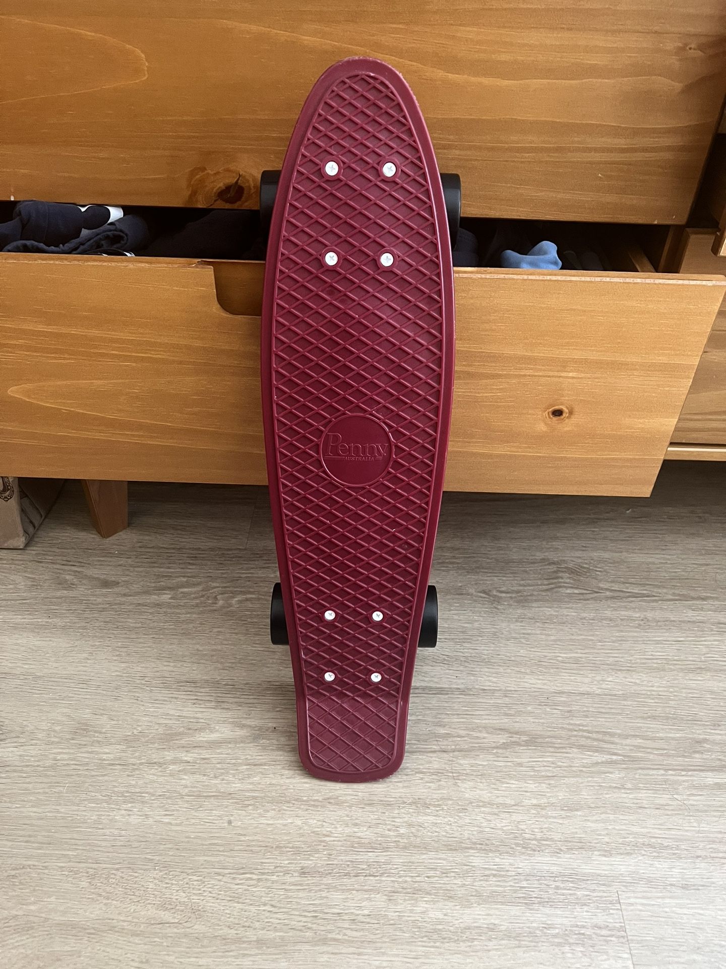22” Burgundy Penny Board