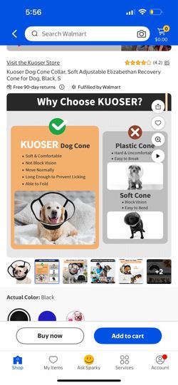 Dog cone for Large dog