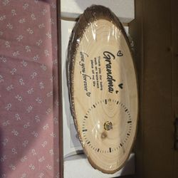 Clock Perfect Gift For Grandma