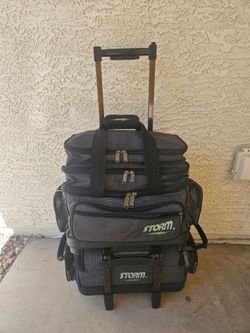 Storm 4 ball roller bowling bag