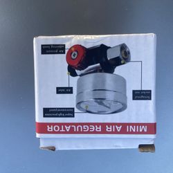 Spray Paint Gun Air Pressure Regulator Pressure Gauge,0 to 140 PSI,Pneumatic Tool Accessory
