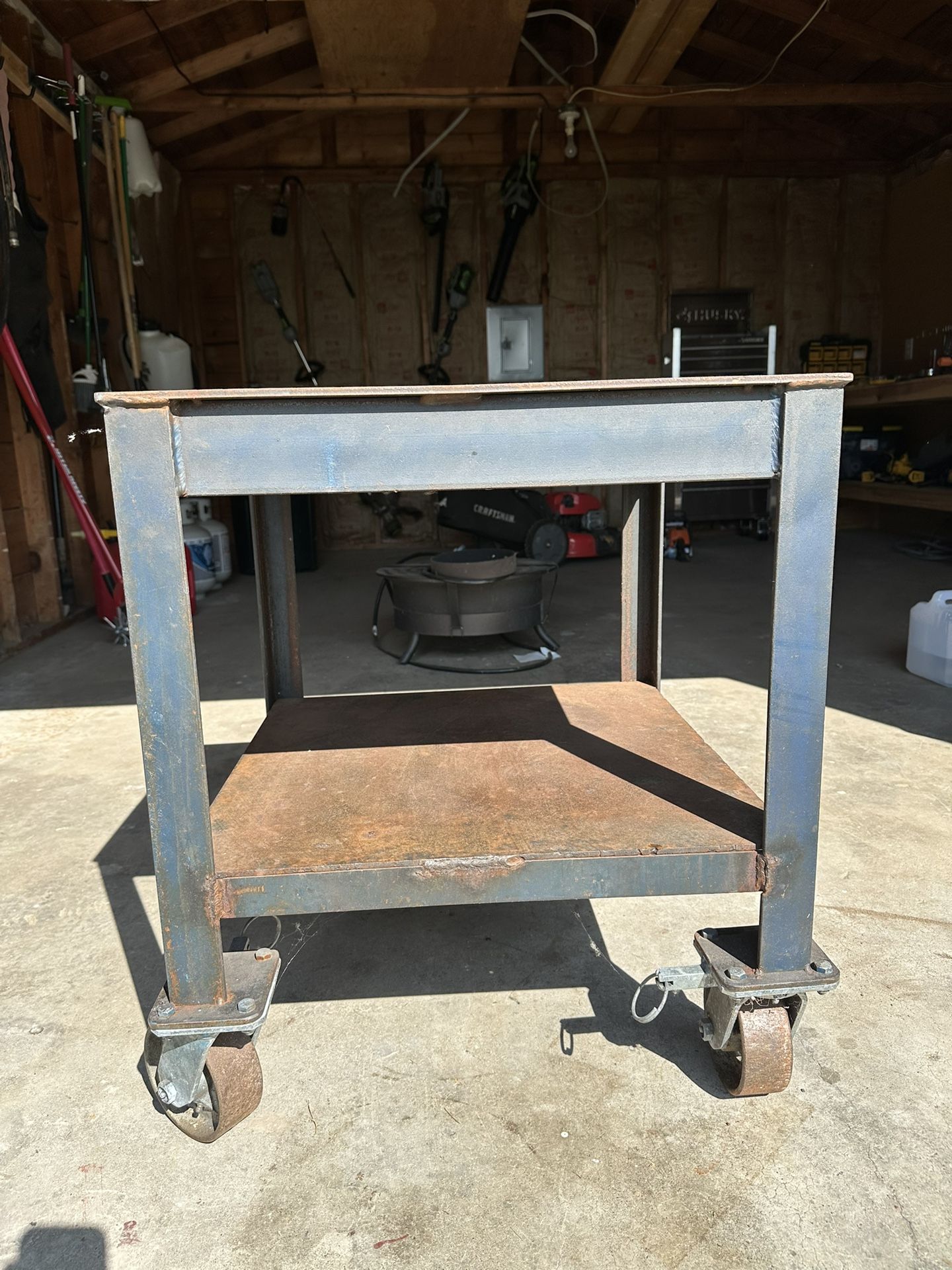 Utility Cart/Mobile Steel Table