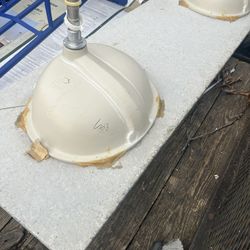 Master bath Counter Top w/double Sinks 
