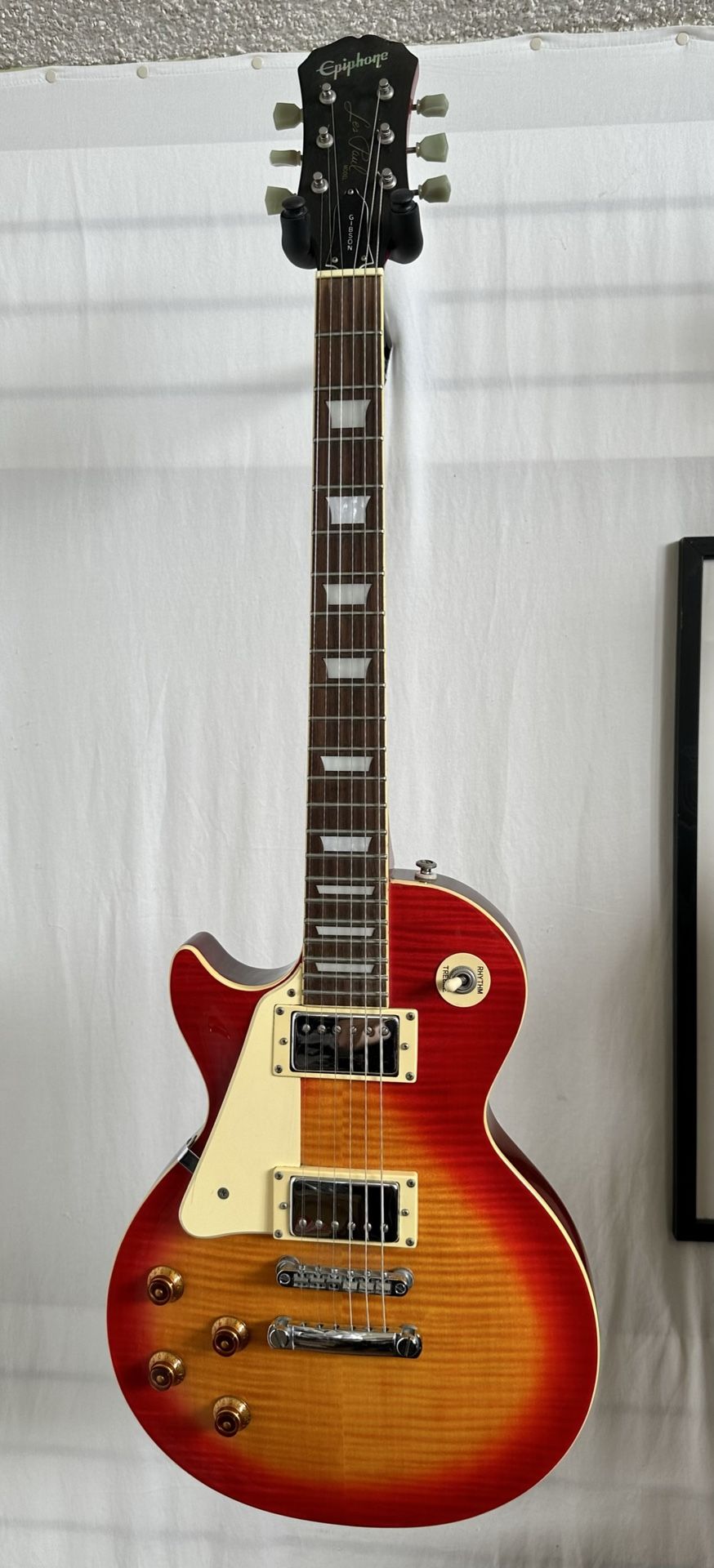 2000 Epiphone Les Paul Standard Left Handed Electric Guitar Korea Gibson