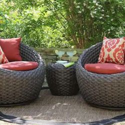 New Sunbrella Outdoor Patio Furniture Set 