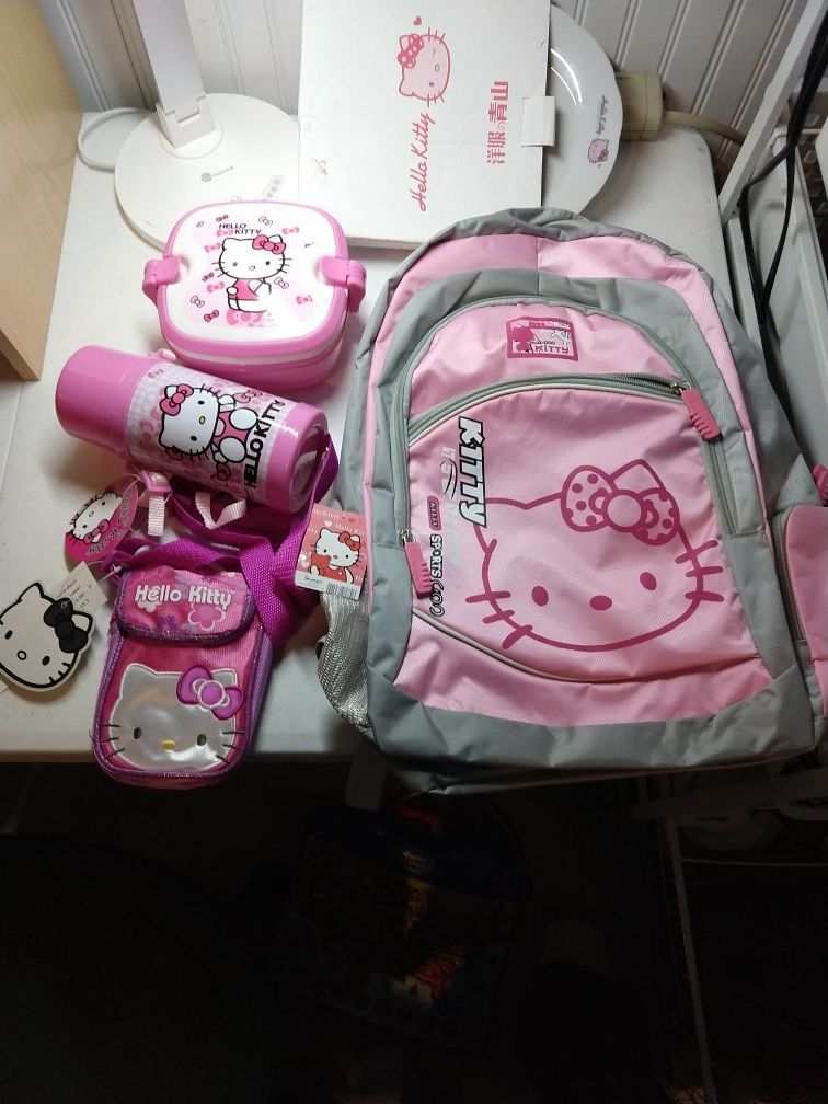 Hello Kitty backpack and more