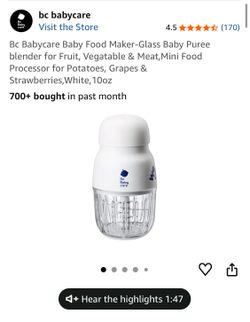 Baby Food Puree Blender Processor