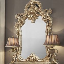 Crown Heritage Gold/Rust Highlights Mirror / HD-M998G