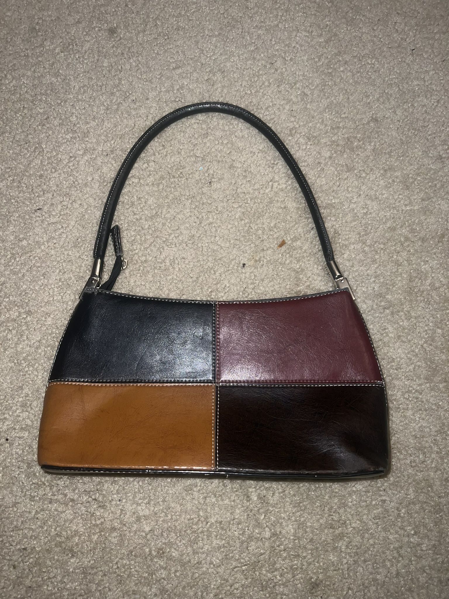 Leather Multicolored Purse