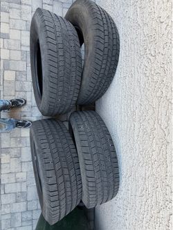 Michelin defender LTX M/S TIRES Complete Set