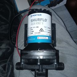 shurflo brand new never used. 12v high pressure fresh water pump... 