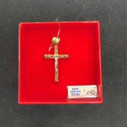 Religious Pendant 10 Karat 4.7 G
