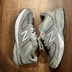 New Balance 990v5 Grey Men's - M990GL5 - US Size 9.5 Shoes