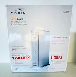 ARRIS SURFboard SVG2482AC DOCSIS 3.0 Cable Modem, AC2350 Wi-Fi Router