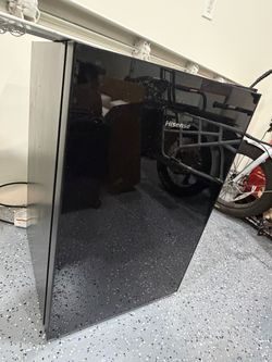 Hisense refrigerator clean and ready to use