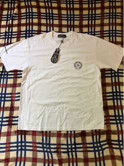 Chrome heart shirt white and black