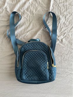 Turquoise travel backpack