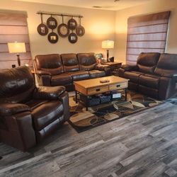 3 Piece Reclining Sofas