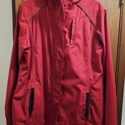 Eddie Bauer Raincoat Women's Size L