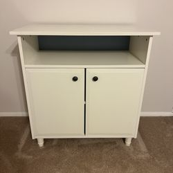 White Storage Cabinet