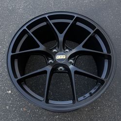 19 Inch New Staggered Set 19x8.5/9.5 ET:35 5x120 CB:72.6 Satin Black BBS RIA RID Style Wheels Rims For SS G8 